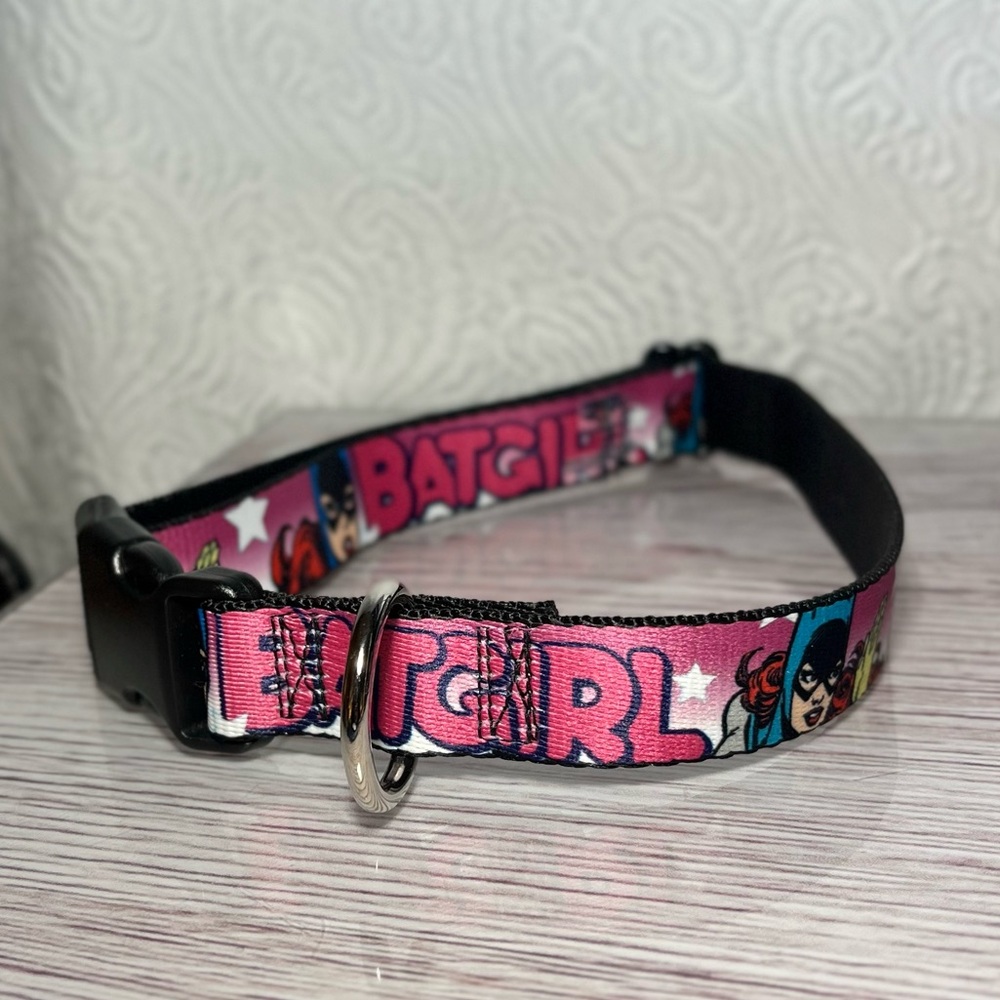 NWOT DC Comics Batgirl Dog Collar / 15” - 23” / New & Unused